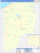 La Porte County, IN Digital Map Basic Style